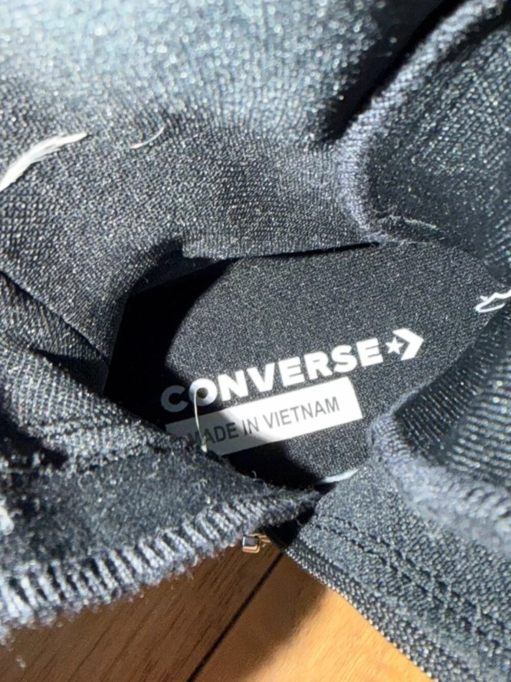 Converse Chuck Taylor All Star XHi Kids Size 1 Black High Top Sneakers NWOB